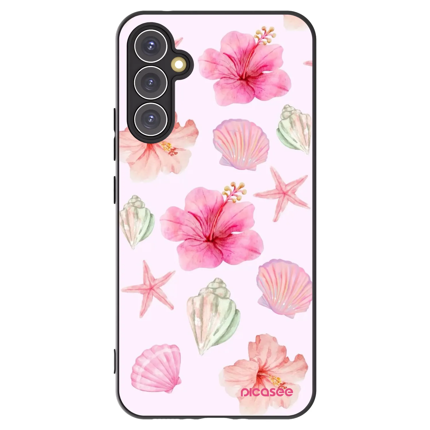 Picasee silikónový čierny obal pre Samsung Galaxy A34 5G A346B - Blush Lagoon