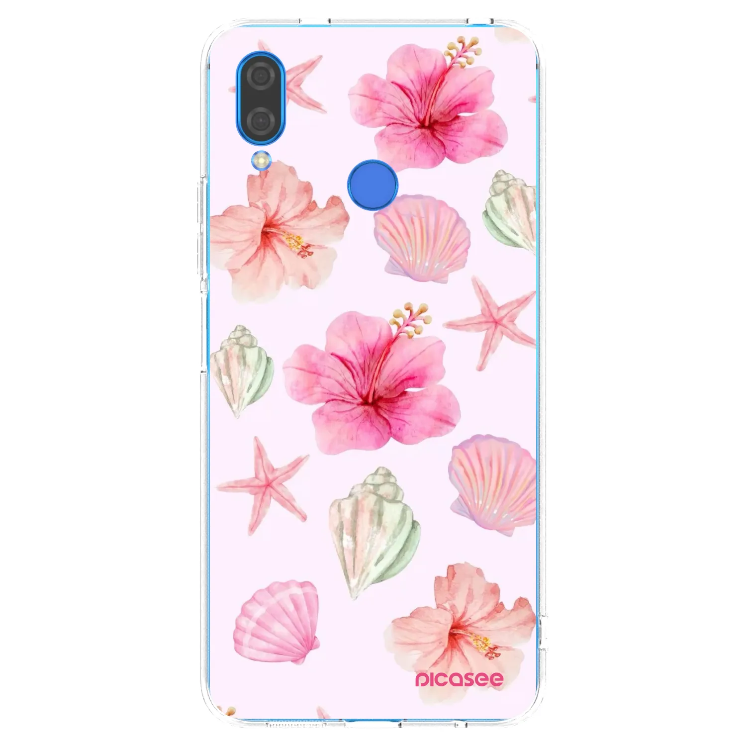 Picasee silikónový prehľadný obal pre Huawei Nova 3 - Blush Lagoon