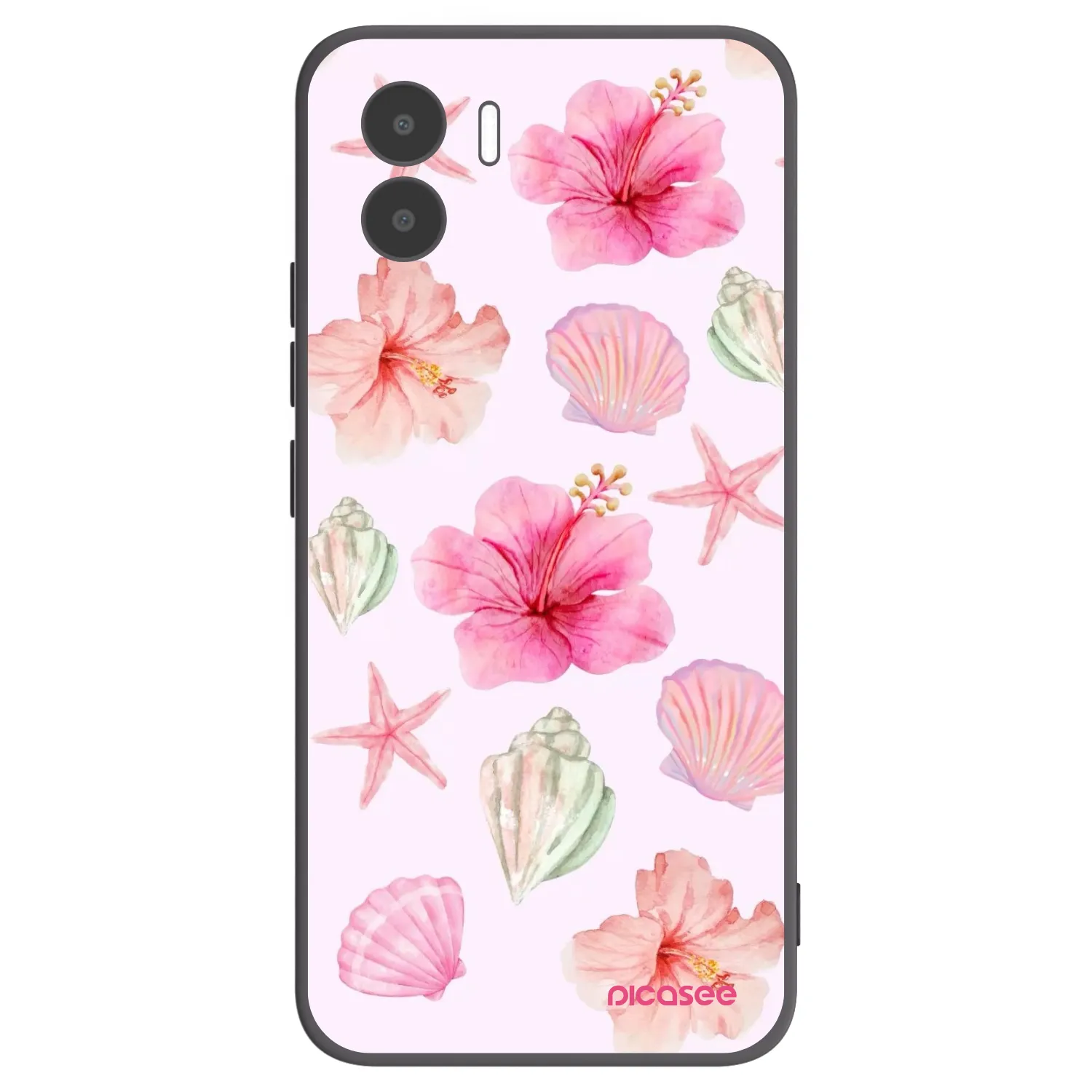Picasee silikónový čierny obal pre Xiaomi Redmi A2 - Blush Lagoon