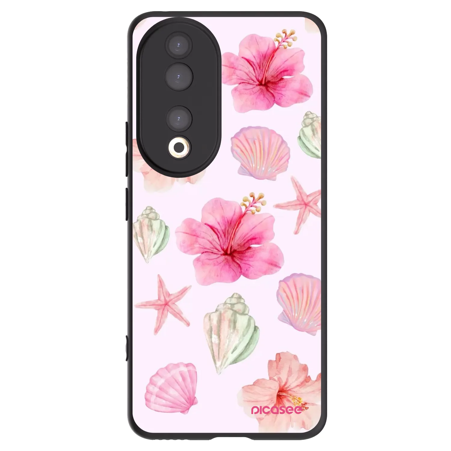 Picasee silikónový čierny obal pre Honor 90 5G - Blush Lagoon