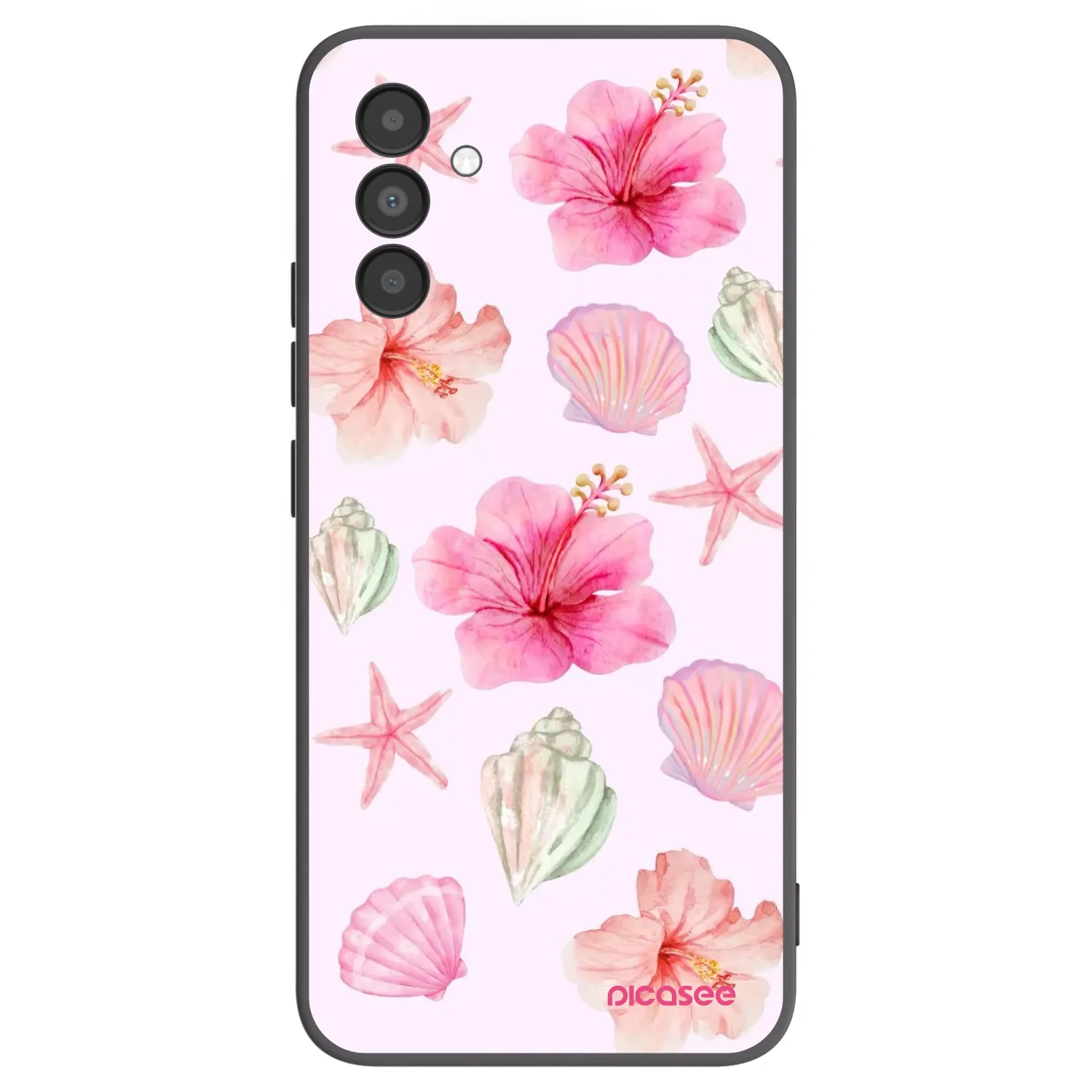 Picasee silikónový čierny obal pre Samsung Galaxy A04s A047F - Blush Lagoon
