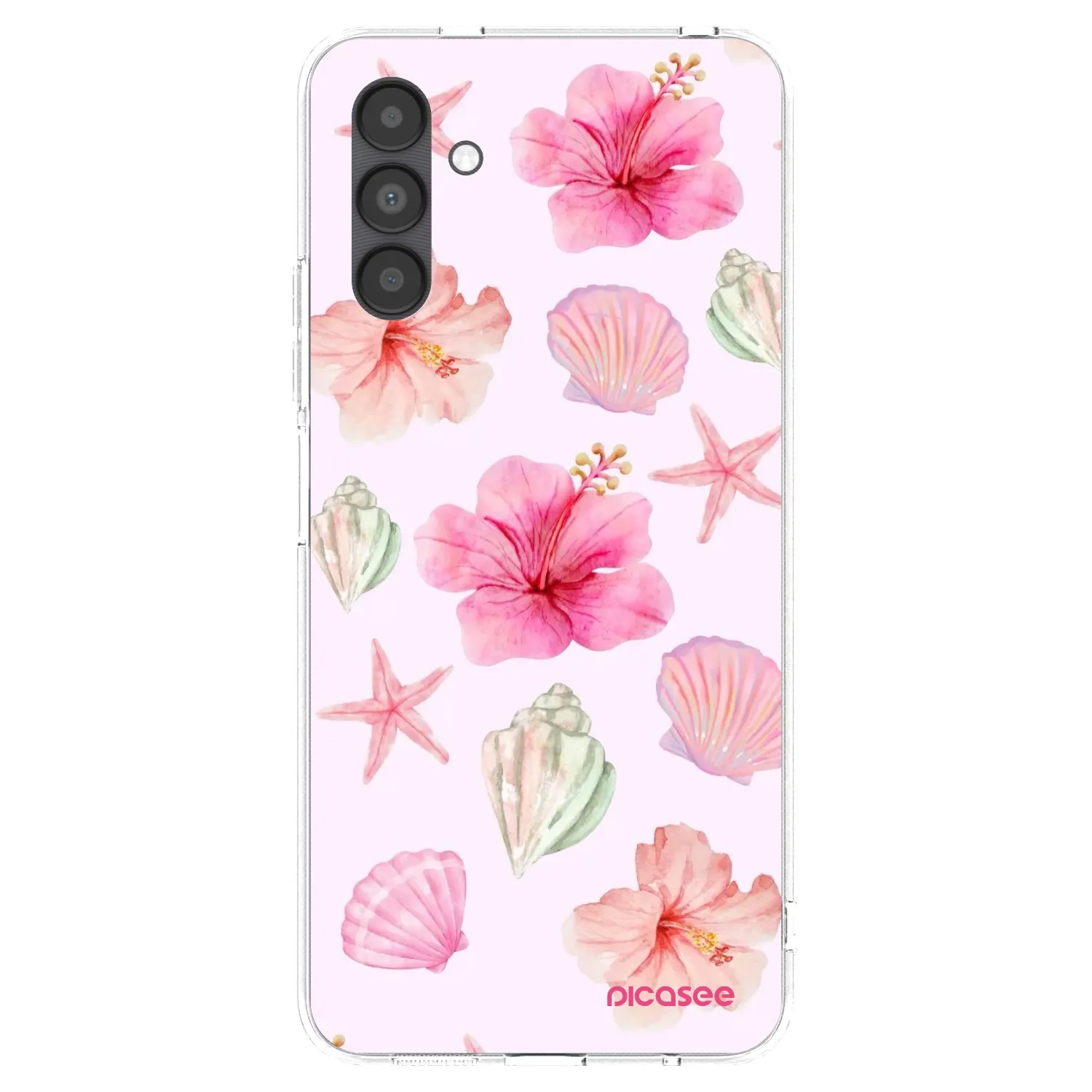 Picasee silikónový prehľadný obal pre Samsung Galaxy A04s A047F - Blush Lagoon