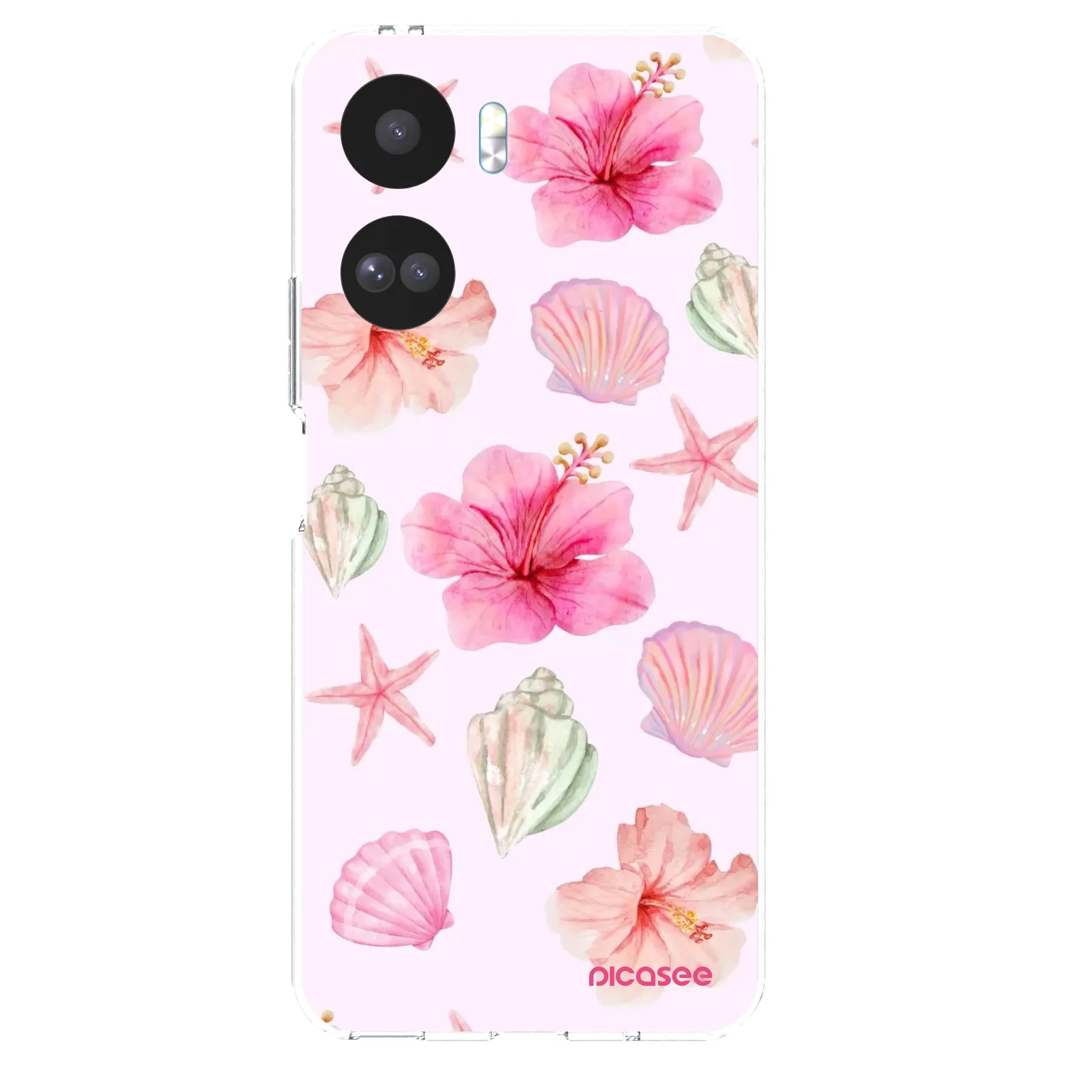 Picasee silikónový prehľadný obal pre Honor 90 Lite 5G - Blush Lagoon