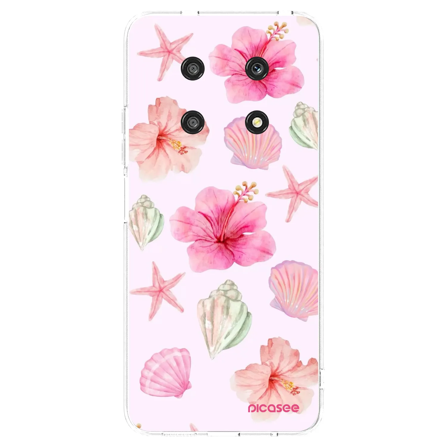 Picasee silikónový prehľadný obal pre Honor Magic4 Lite 5G - Blush Lagoon