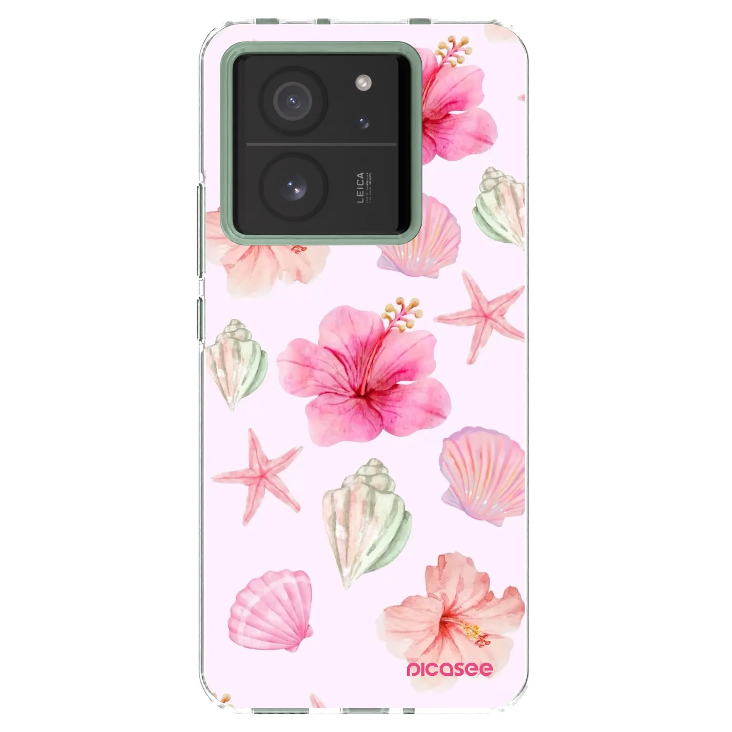 Picasee silikónový prehľadný obal pre Xiaomi 13T Pro - Blush Lagoon