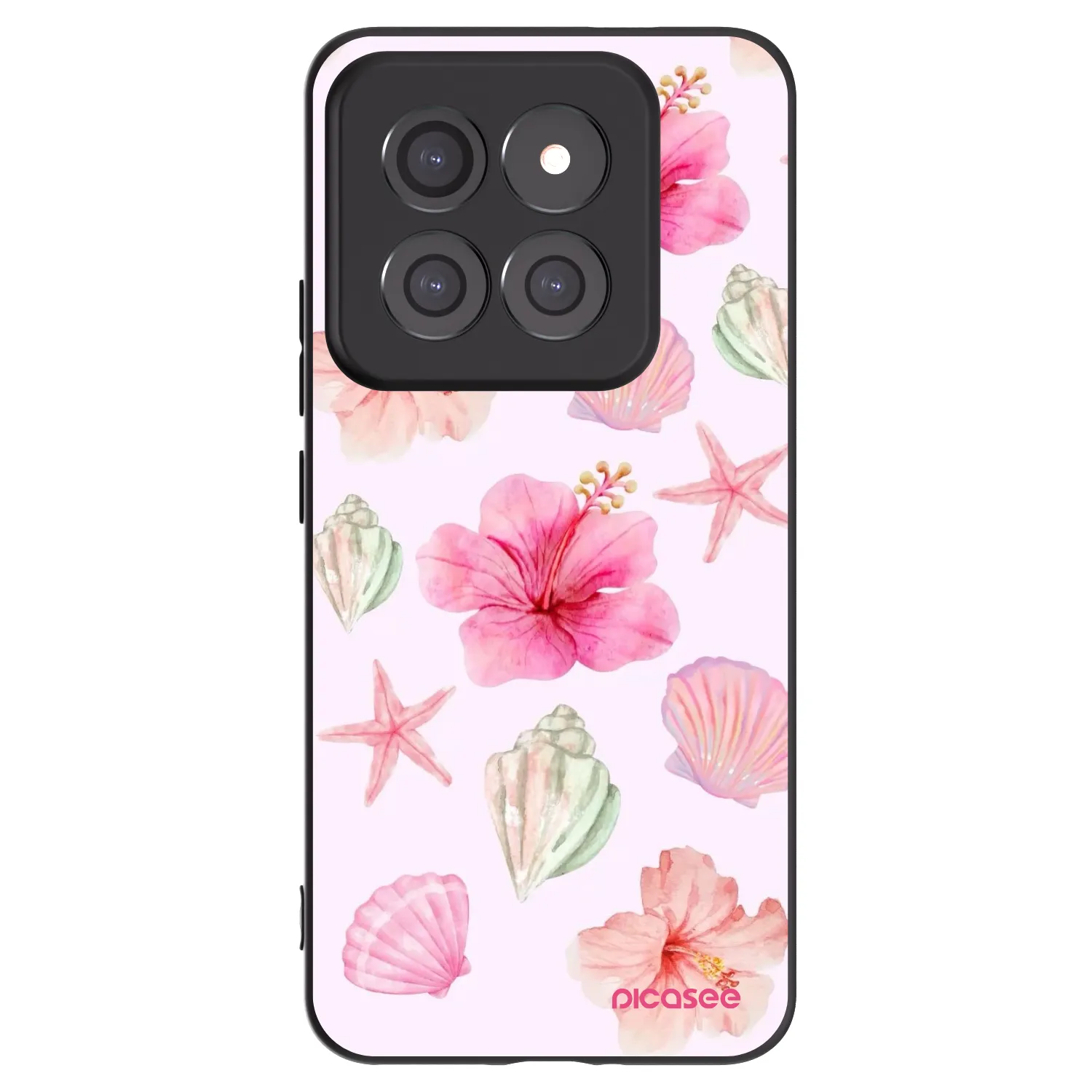 Picasee silikónový čierny obal pre Xiaomi 14 Pro - Blush Lagoon
