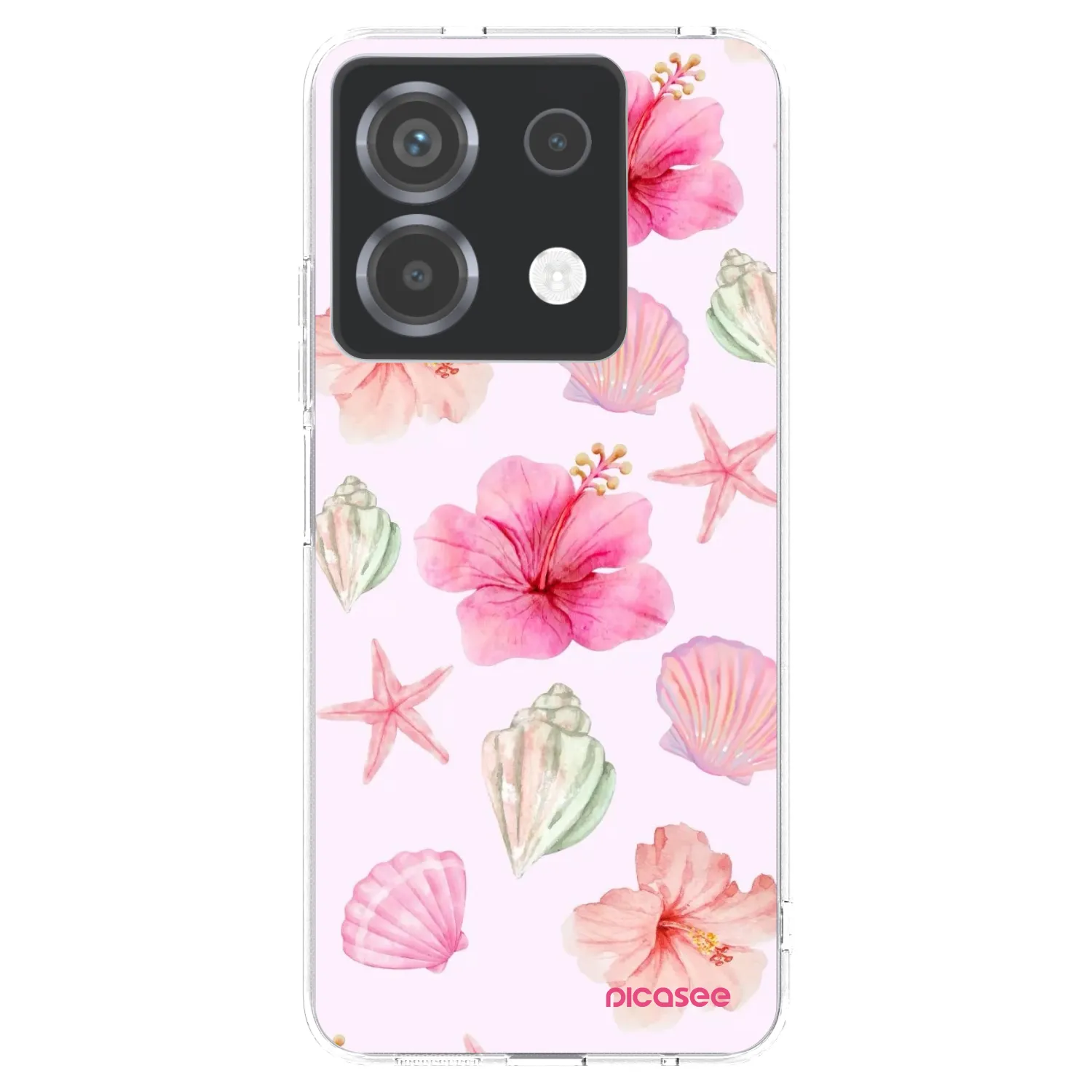 Picasee silikónový prehľadný obal pre Xiaomi Poco X6 - Blush Lagoon