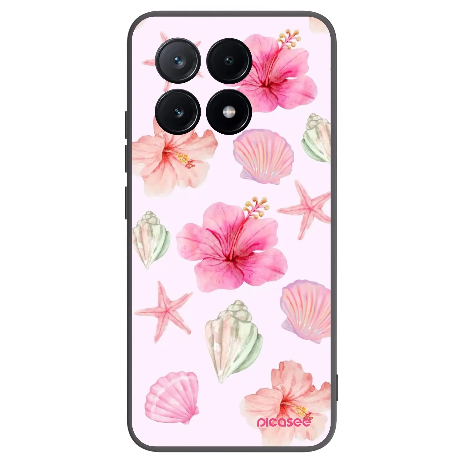 Picasee silikónový čierny obal pre Xiaomi Poco X6 Pro - Blush Lagoon