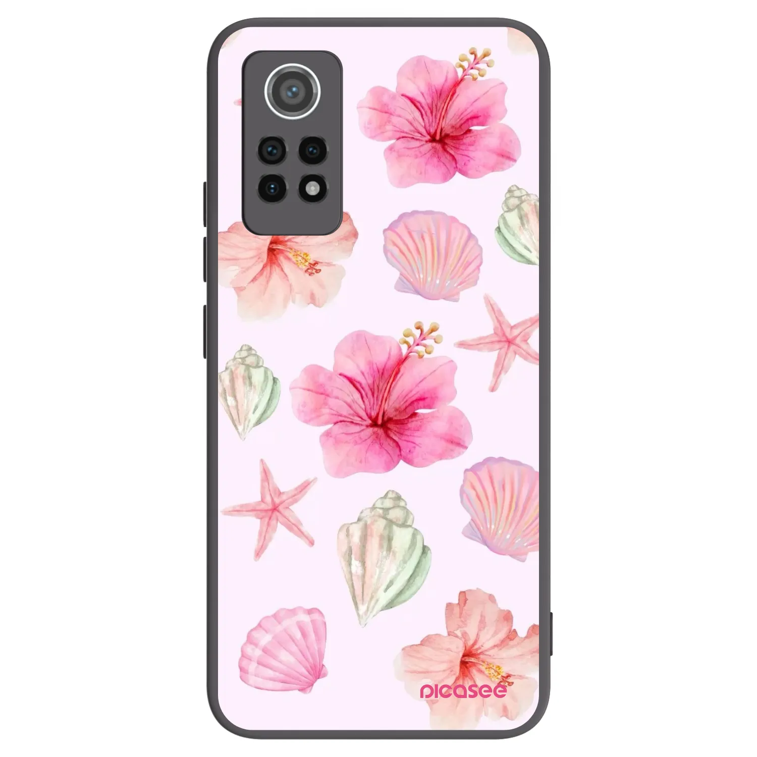 Picasee silikónový čierny obal pre Xiaomi Redmi Note 12 Pro 4G - Blush Lagoon
