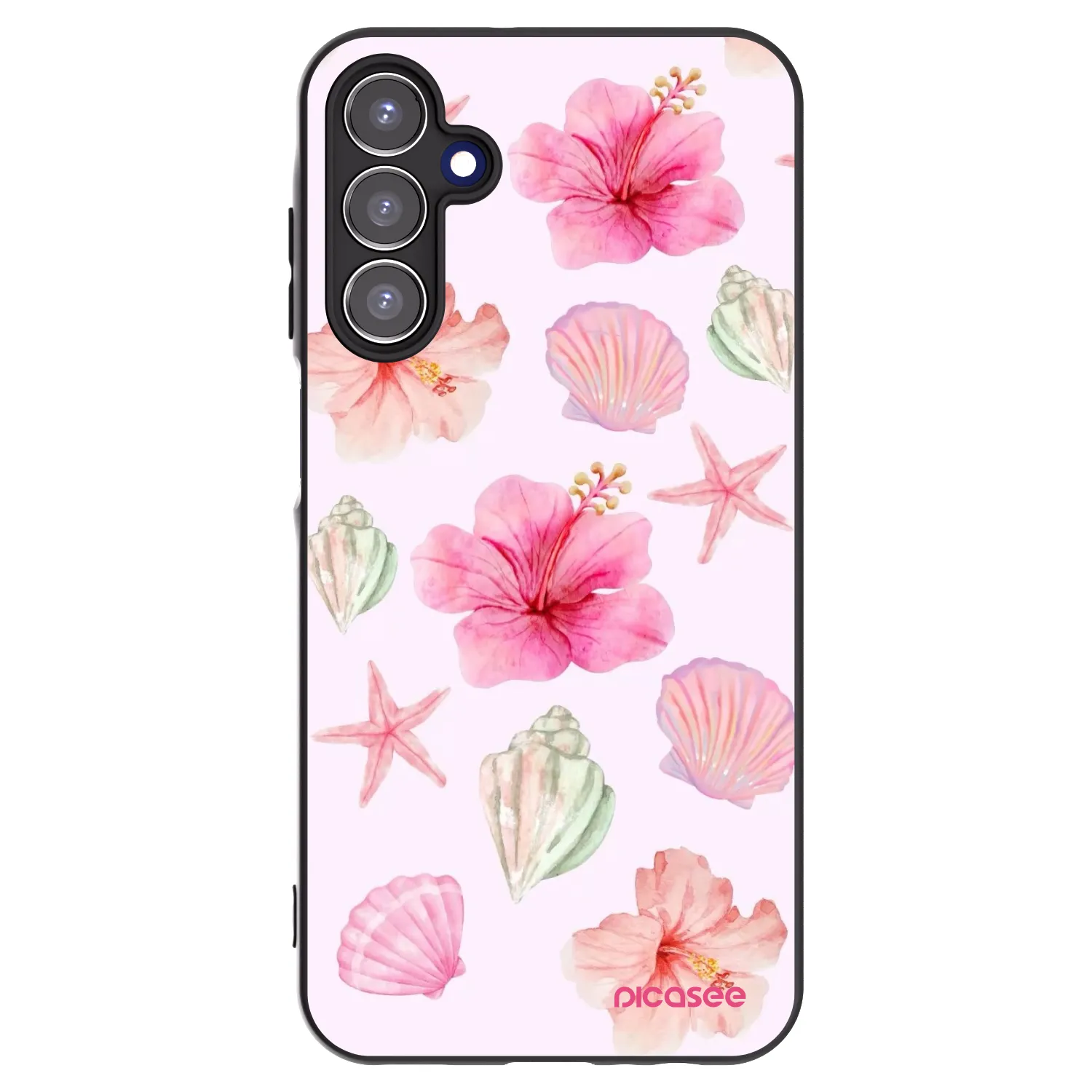 Picasee silikónový čierny obal pre Samsung Galaxy A15 A156B 5G - Blush Lagoon