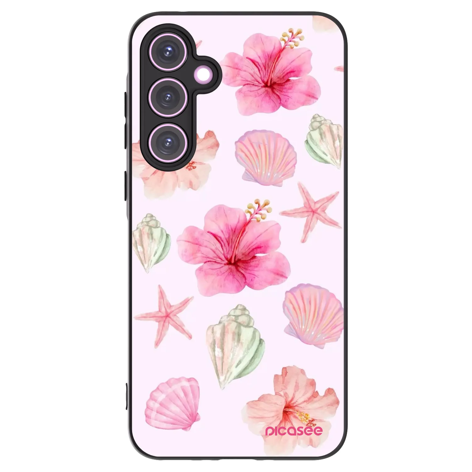 Picasee silikónový čierny obal pre Samsung Galaxy A35 5G A356B - Blush Lagoon