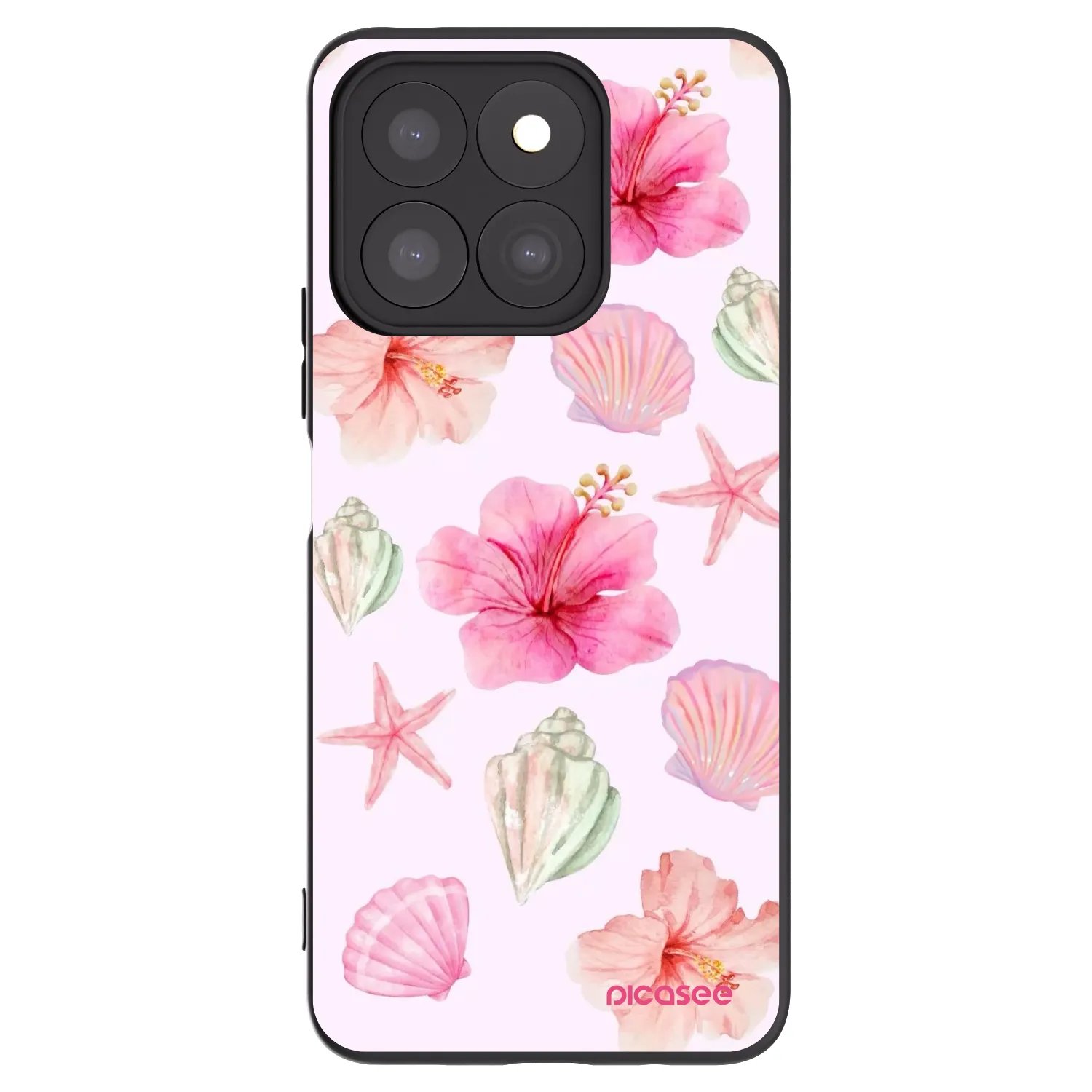 Picasee silikónový čierny obal pre Honor X8b - Blush Lagoon