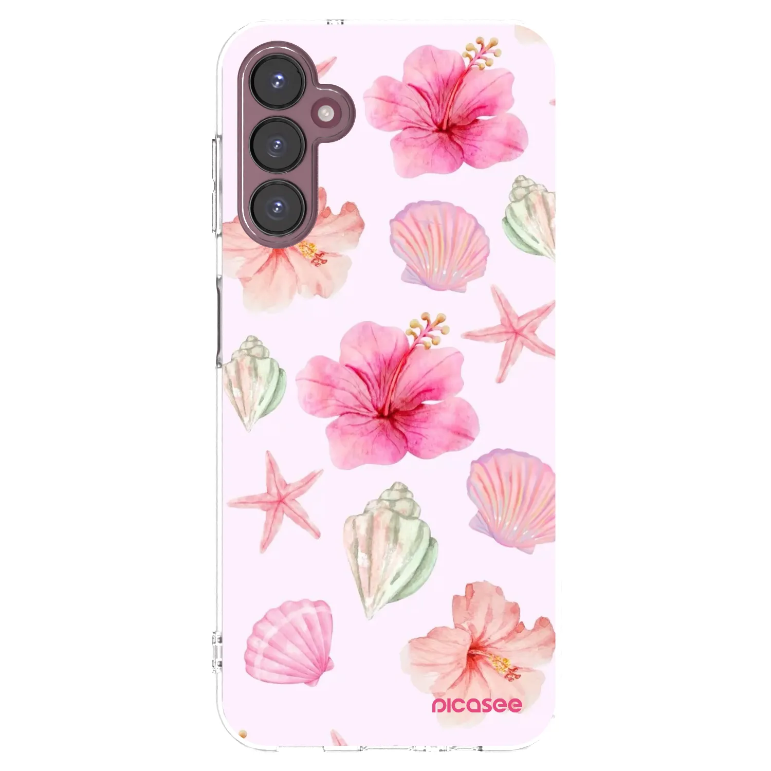 Picasee silikónový prehľadný obal pre Samsung Galaxy A05s A057G - Blush Lagoon