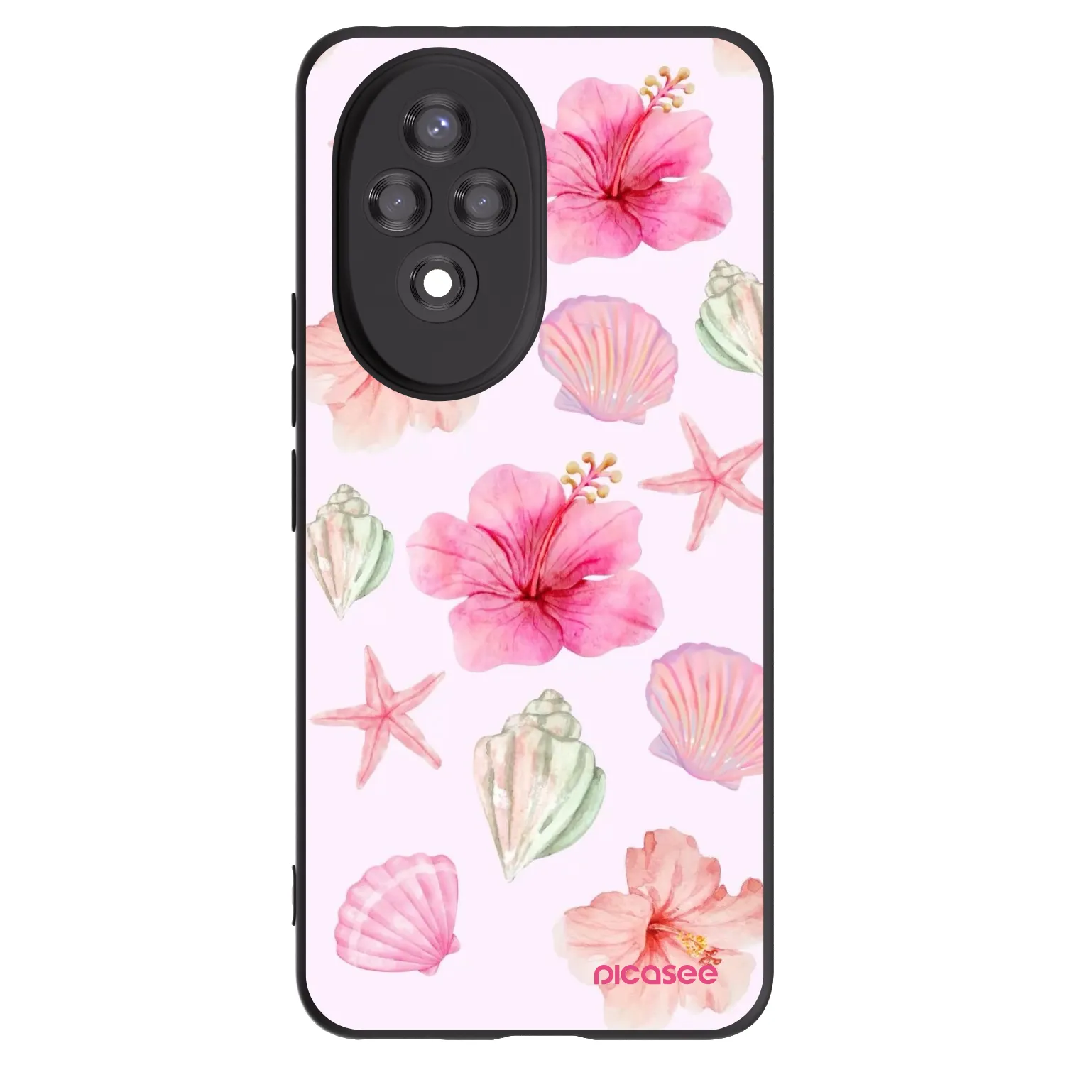 Picasee silikónový čierny obal pre Honor 200 Pro 5G - Blush Lagoon