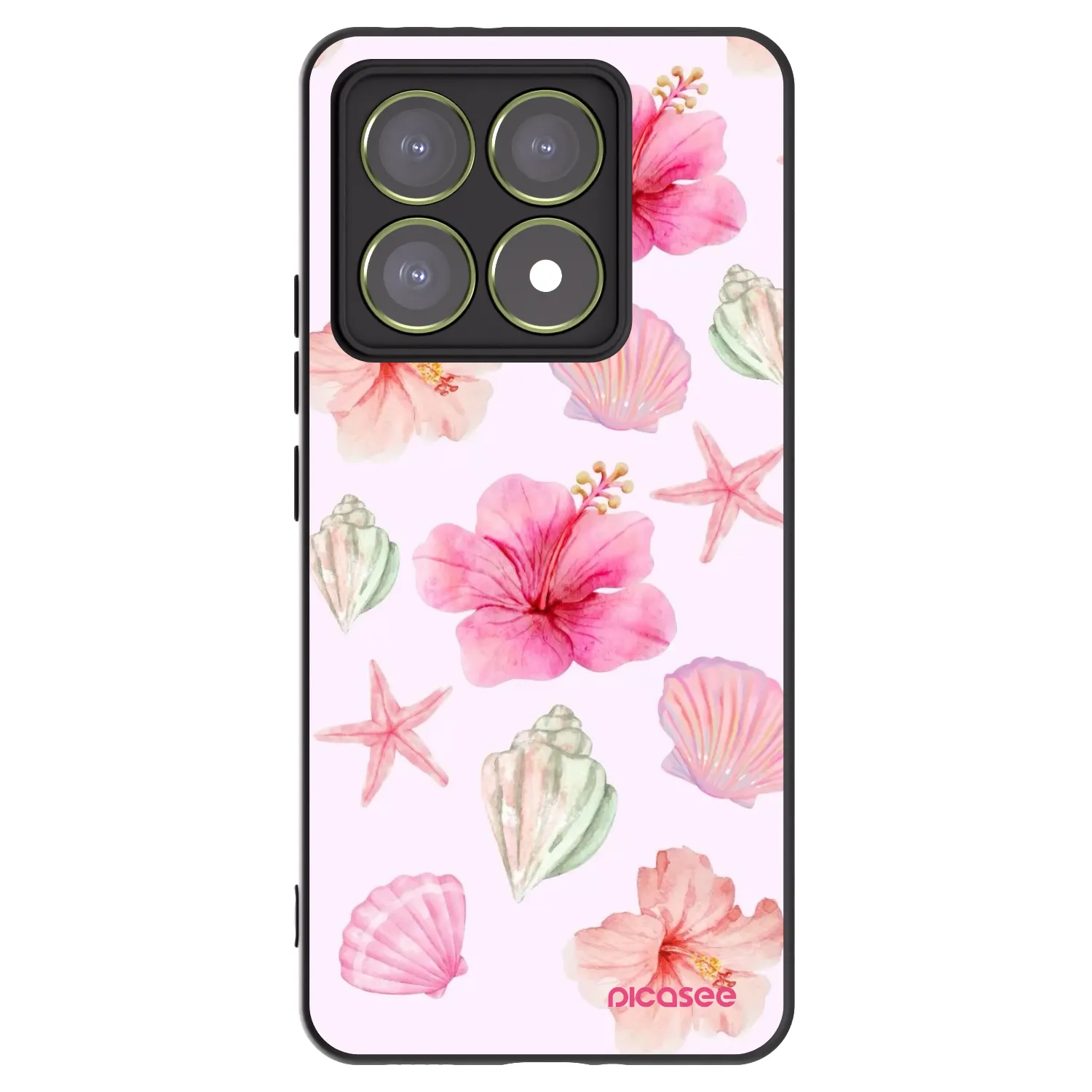 Picasee silikónový čierny obal pre Xiaomi 14T - Blush Lagoon