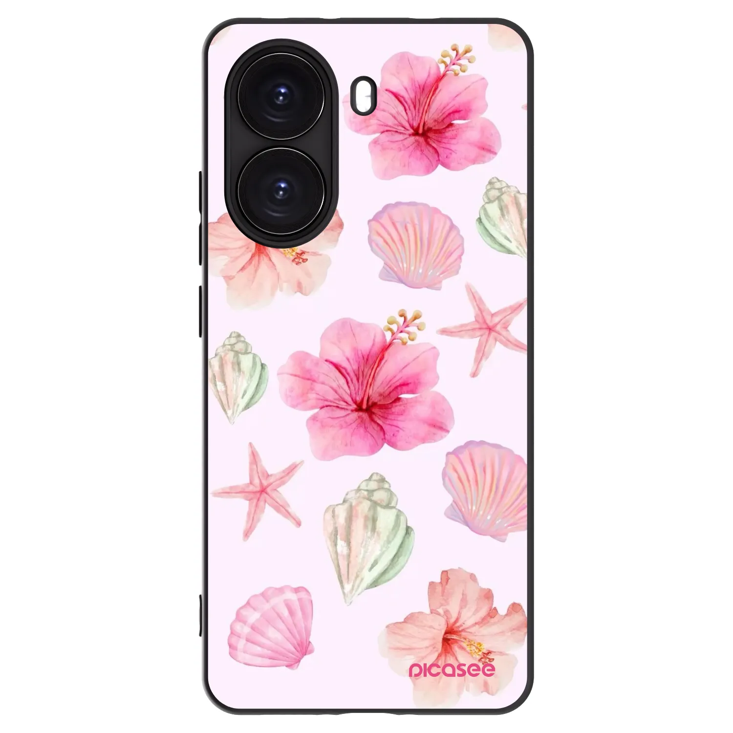 Picasee silikónový čierny obal pre Xiaomi Poco X7 Pro 5G - Blush Lagoon