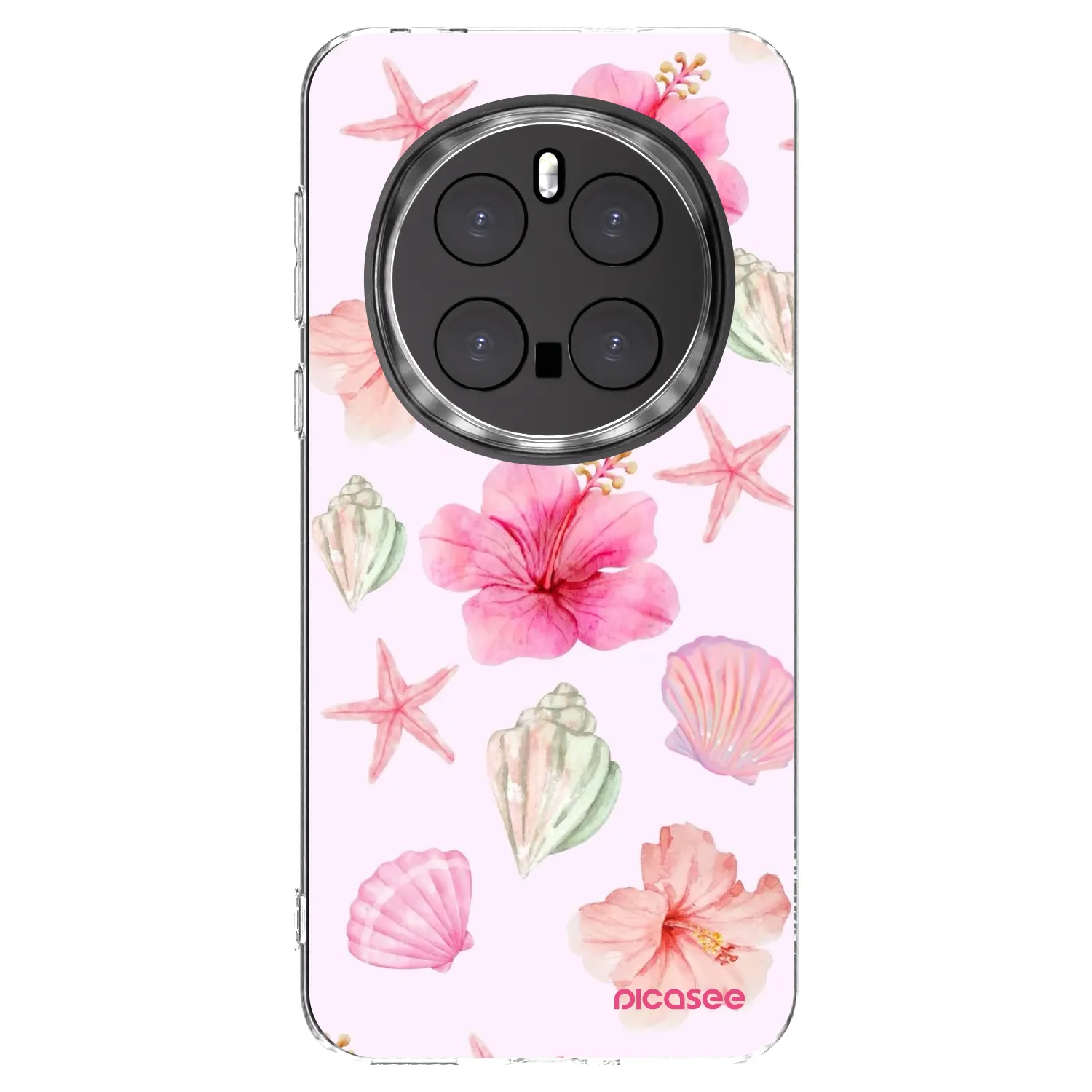 Picasee silikónový prehľadný obal pre Honor Magic7 Pro 5G - Blush Lagoon