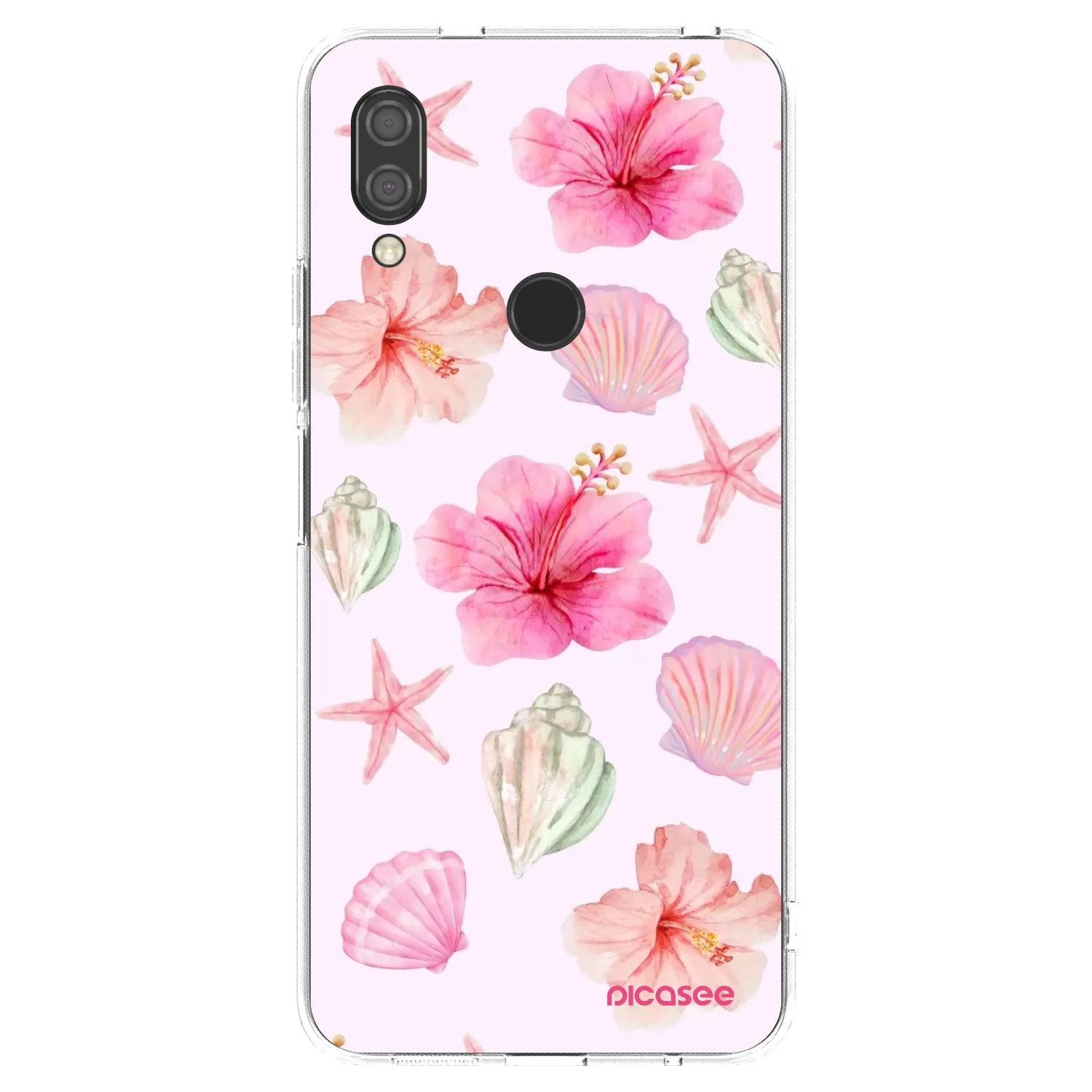 Picasee silikónový prehľadný obal pre Xiaomi Redmi 7 - Blush Lagoon
