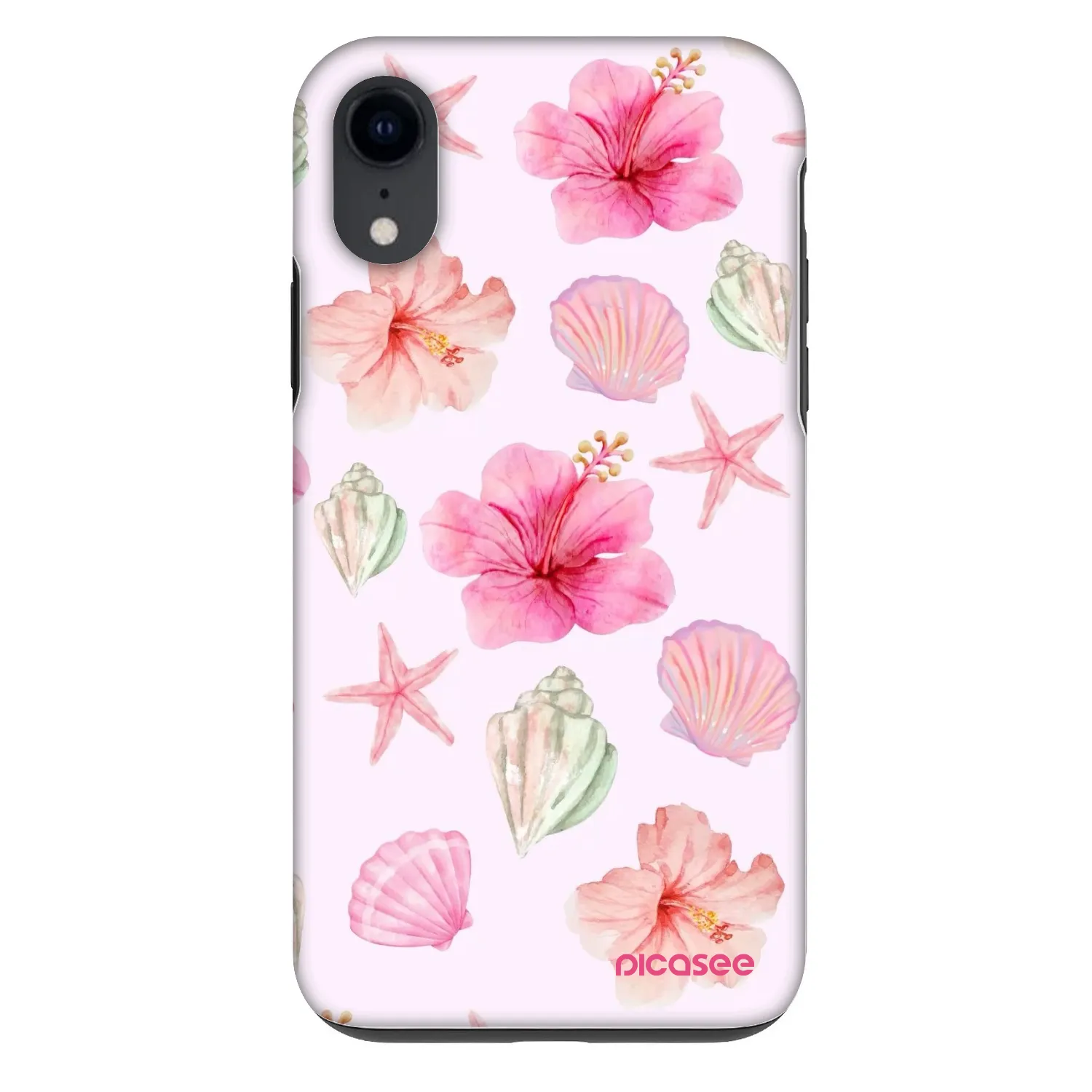 Picasee Fashion Case pre Apple iPhone XR - Blush Lagoon