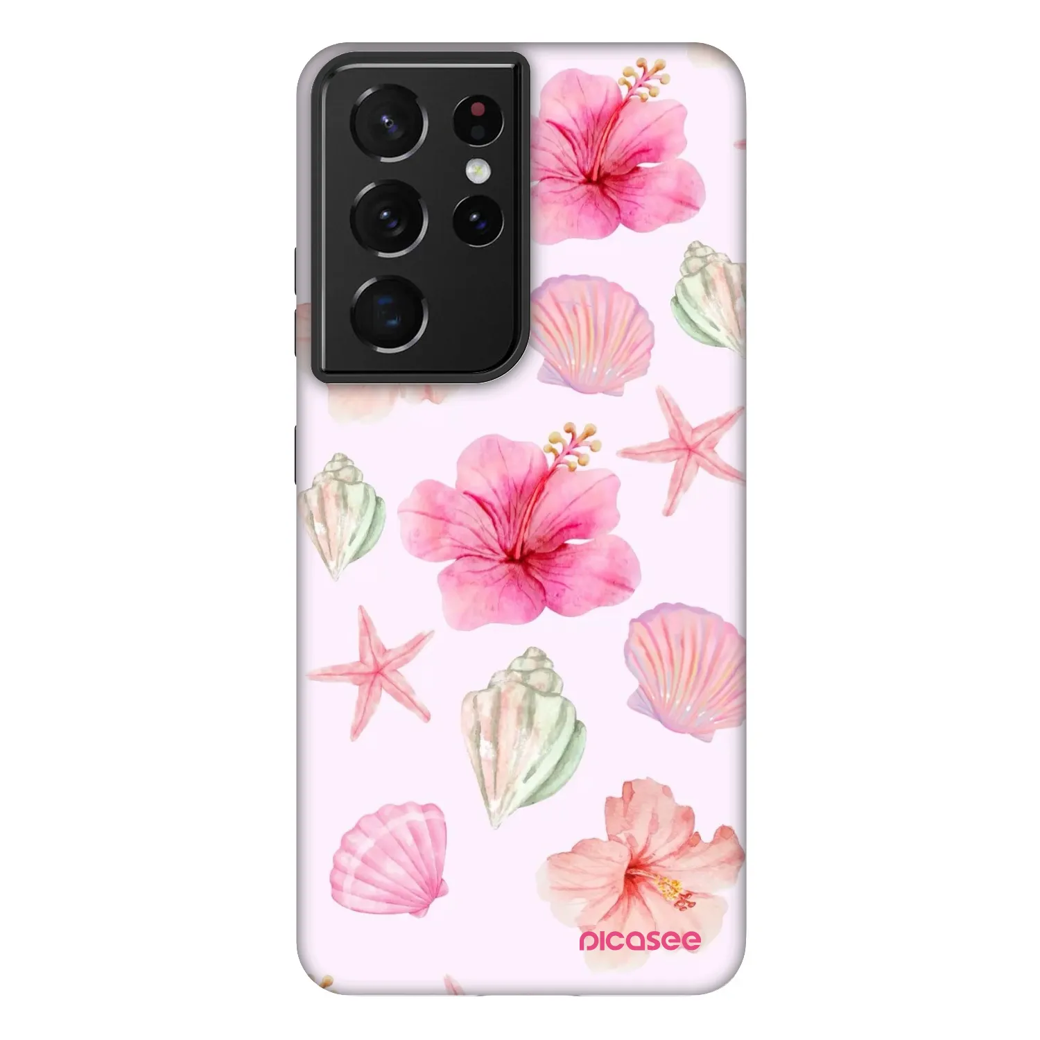 Picasee Fashion Case pre Samsung Galaxy S21 Ultra 5G G998B - Blush Lagoon