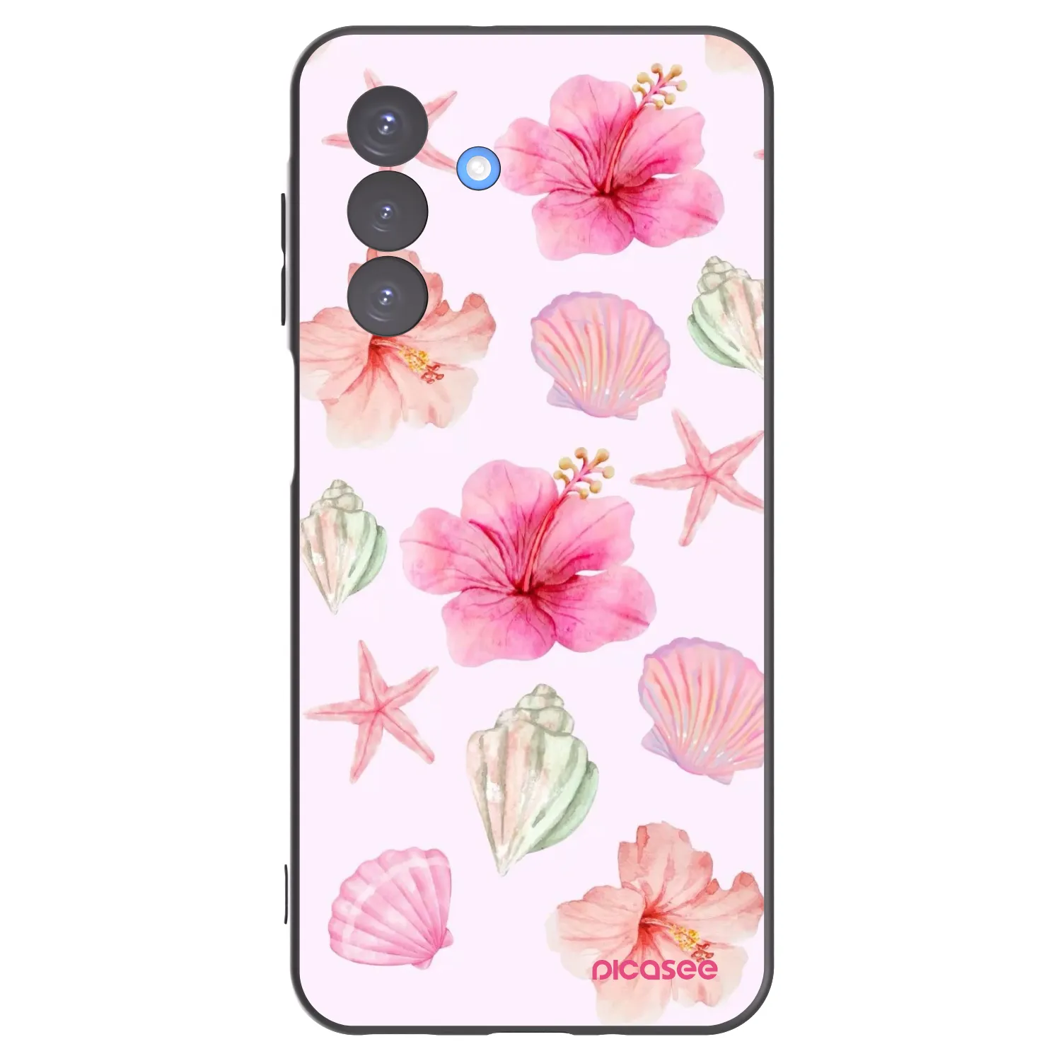 Picasee silikónový čierny obal pre Samsung Galaxy A17 5G - Blush Lagoon