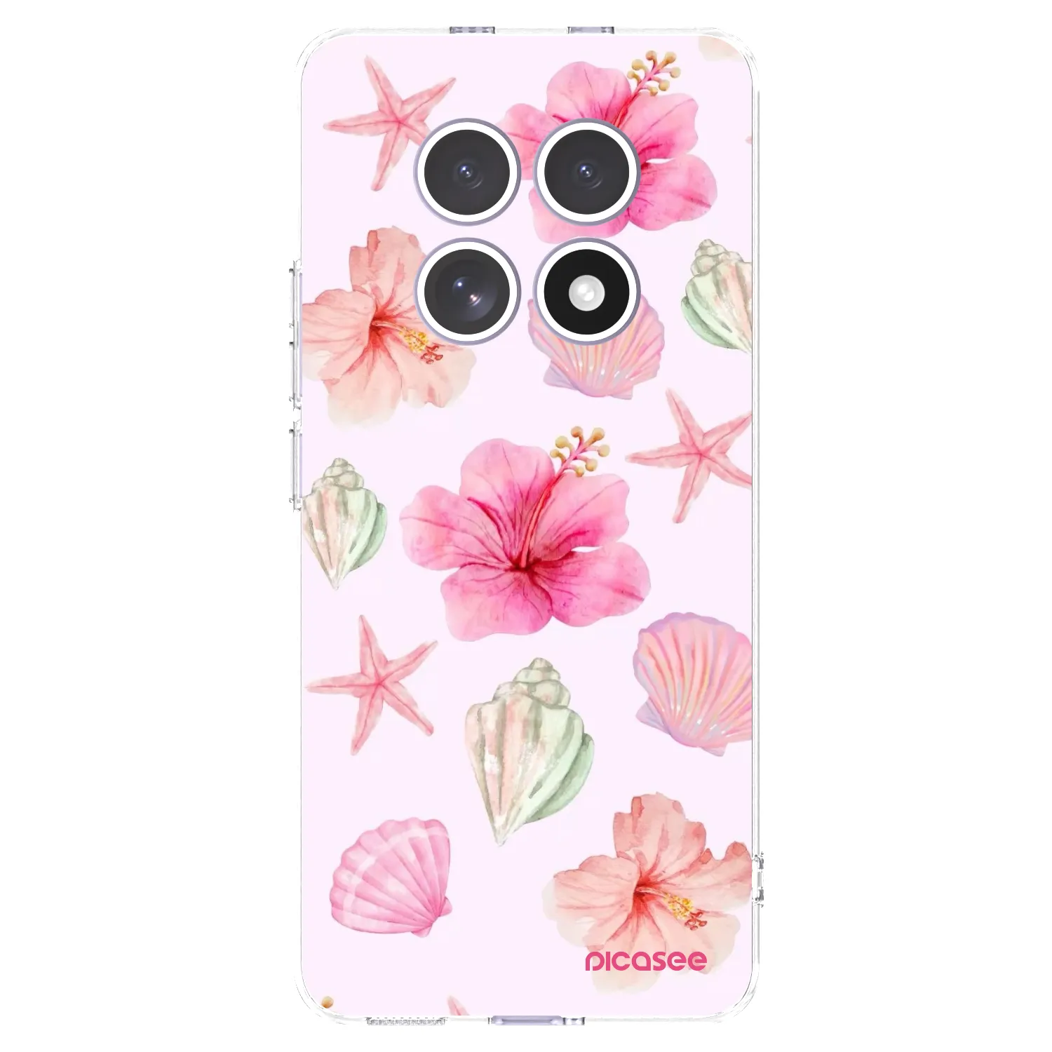 Picasee silikónový prehľadný obal pre Xiaomi Redmi Note 15 - Blush Lagoon