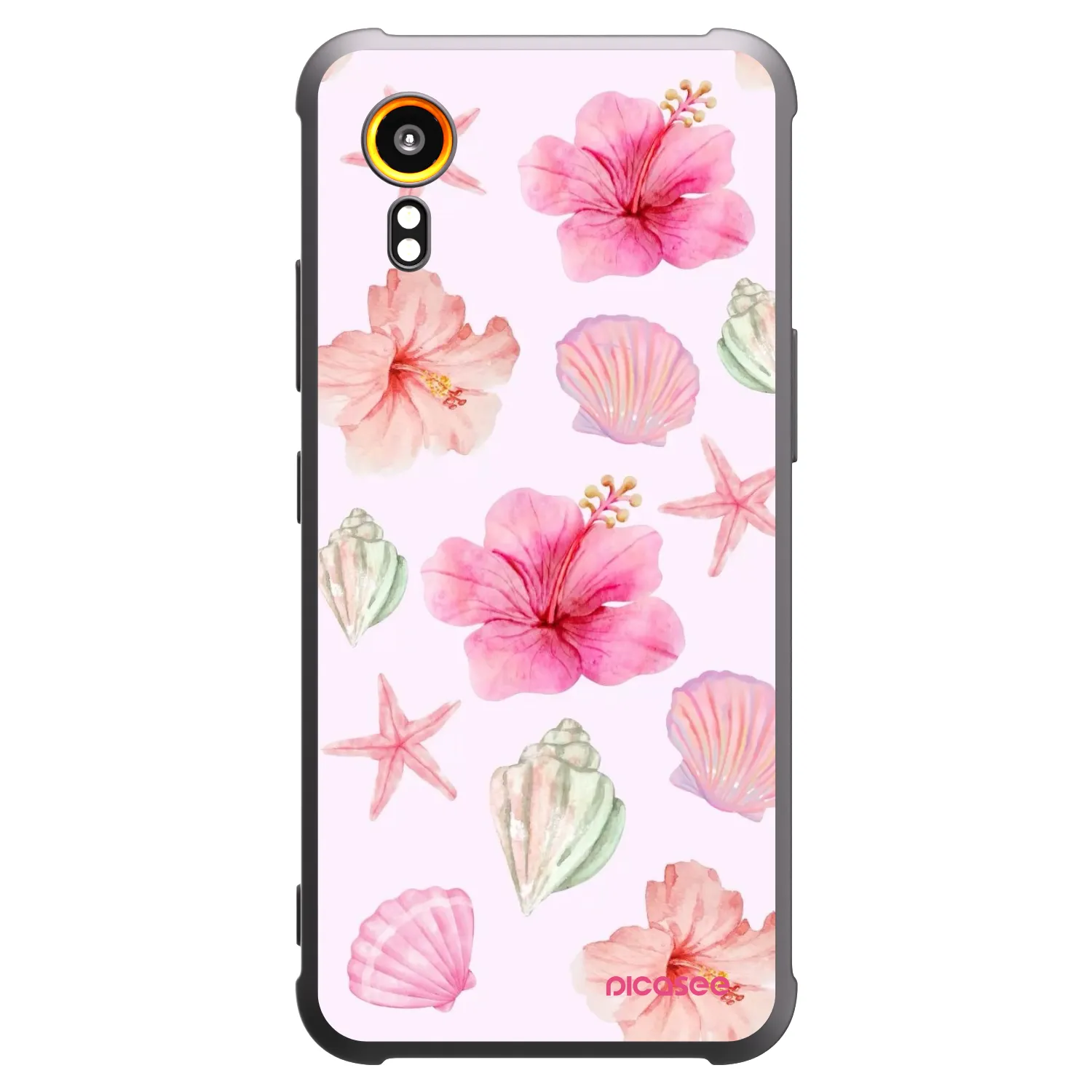 Picasee silikónový čierny obal pre Samsung Galaxy Xcover 7 - Blush Lagoon