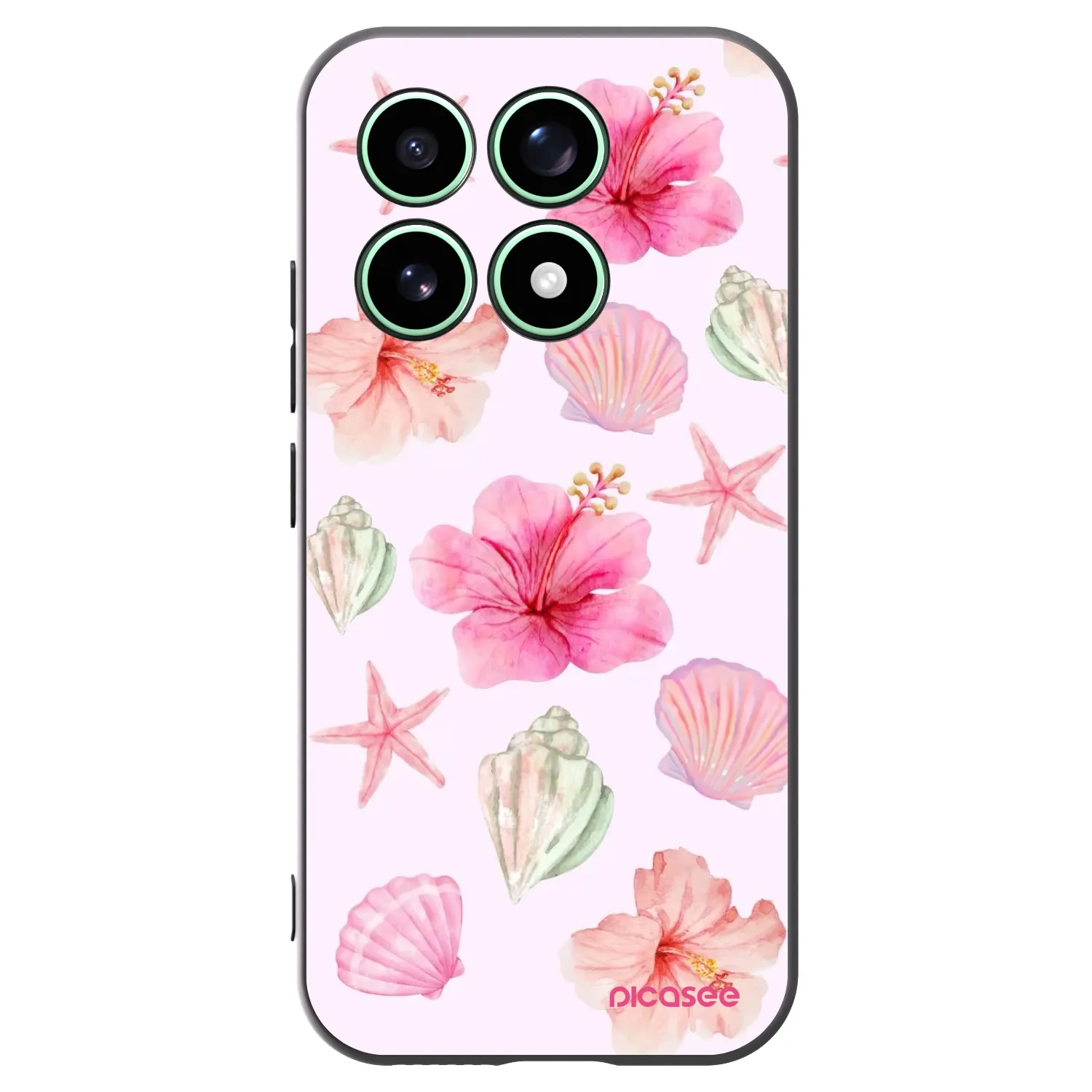 Picasee silikónový čierny obal pre Xiaomi 17 - Blush Lagoon