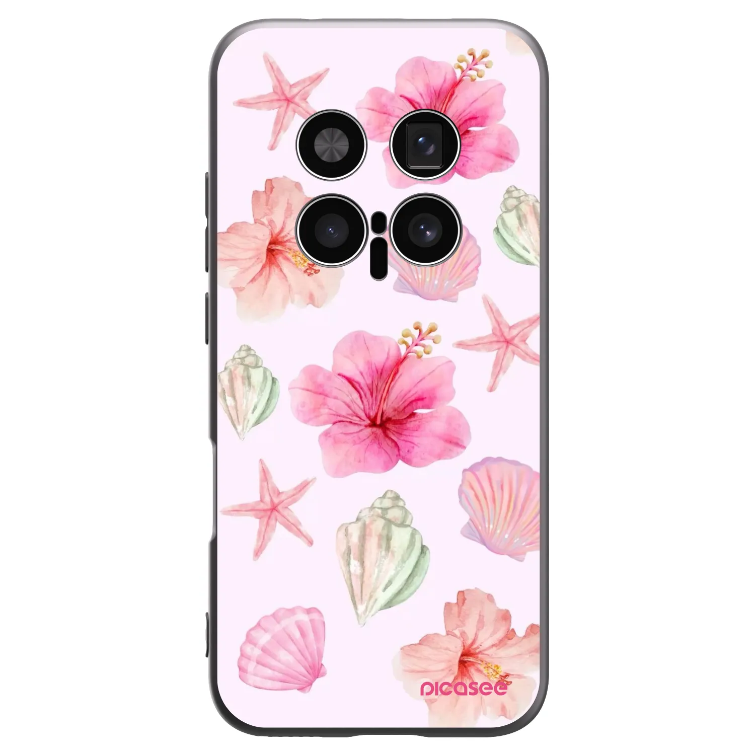 Picasee silikónový čierny obal pre Honor Magic8 Pro 5G - Blush Lagoon