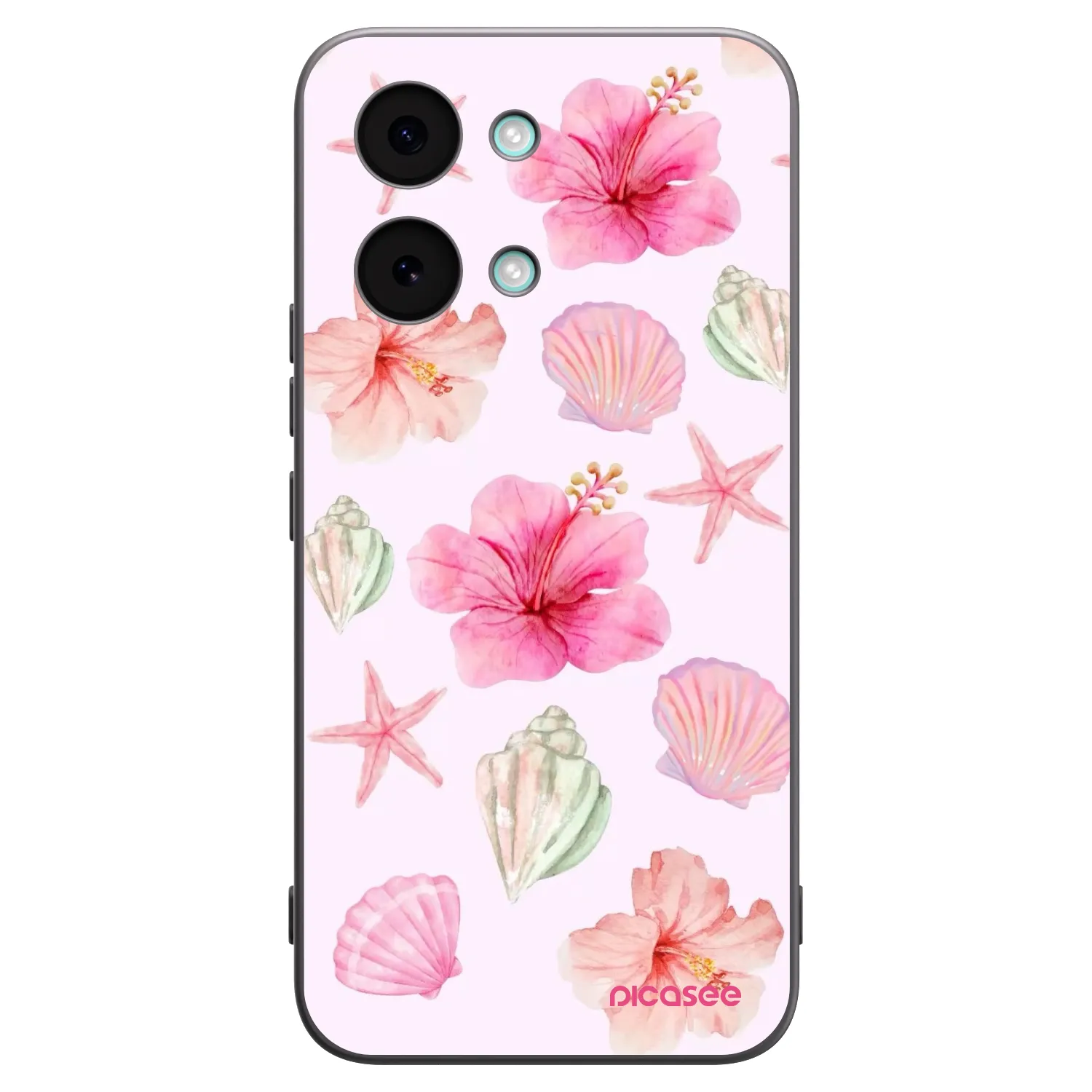 Picasee silikónový čierny obal pre Xiaomi Poco X8 Pro Max - Blush Lagoon