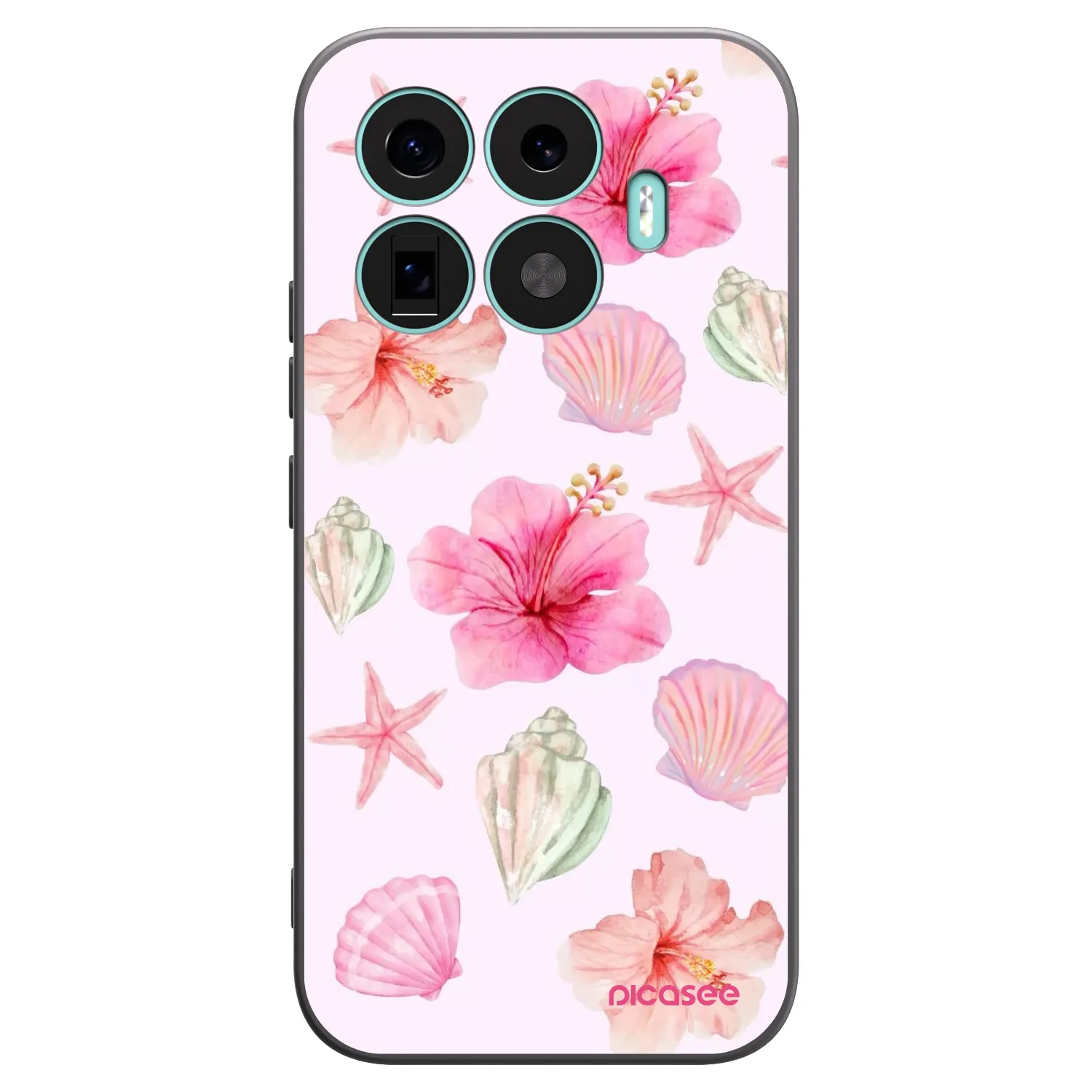 Picasee silikónový čierny obal pre Xiaomi 17T - Blush Lagoon