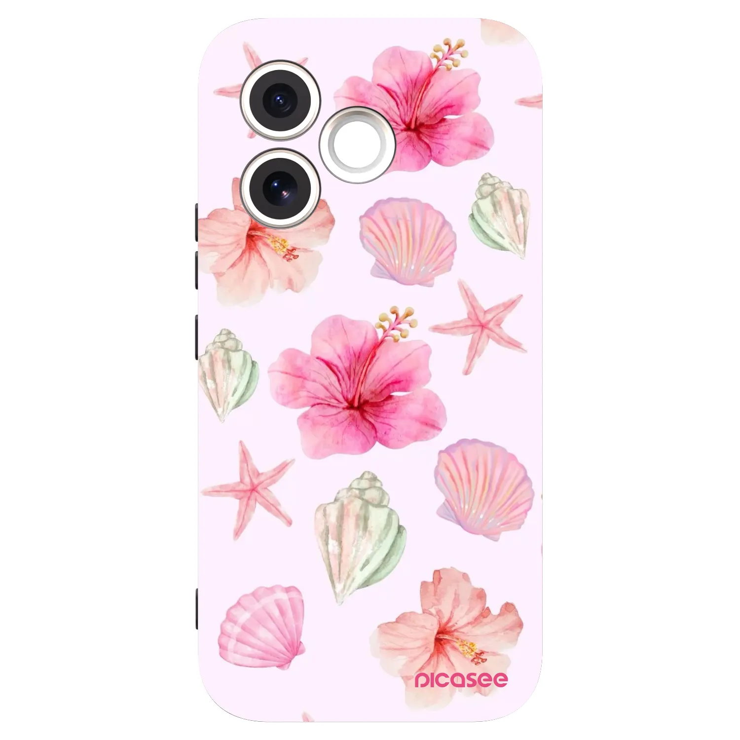 Picasee silikónový čierny obal pre Honor 600 Lite - Blush Lagoon
