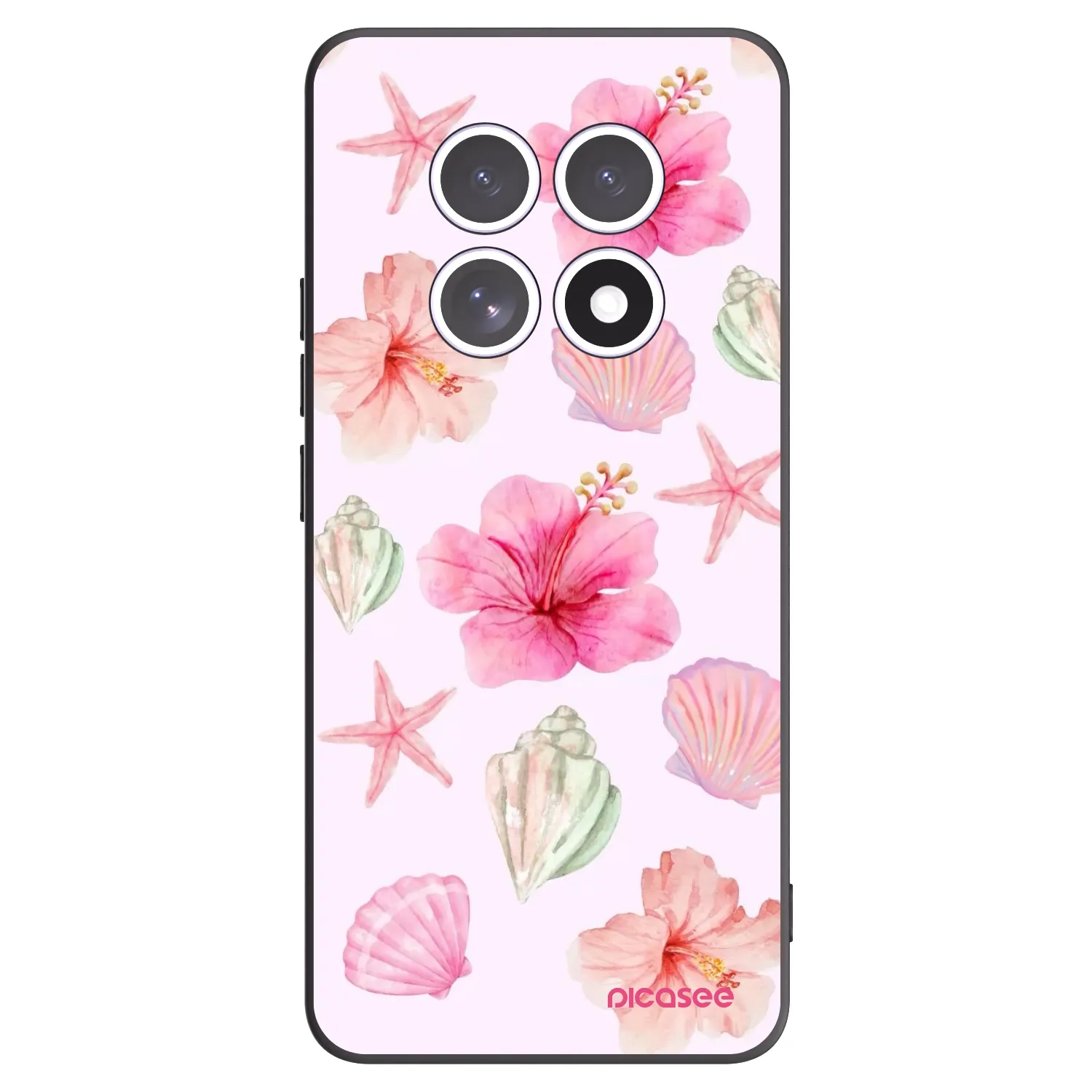 Picasee silikónový čierny obal pre Xiaomi Redmi Note 15 5G - Blush Lagoon