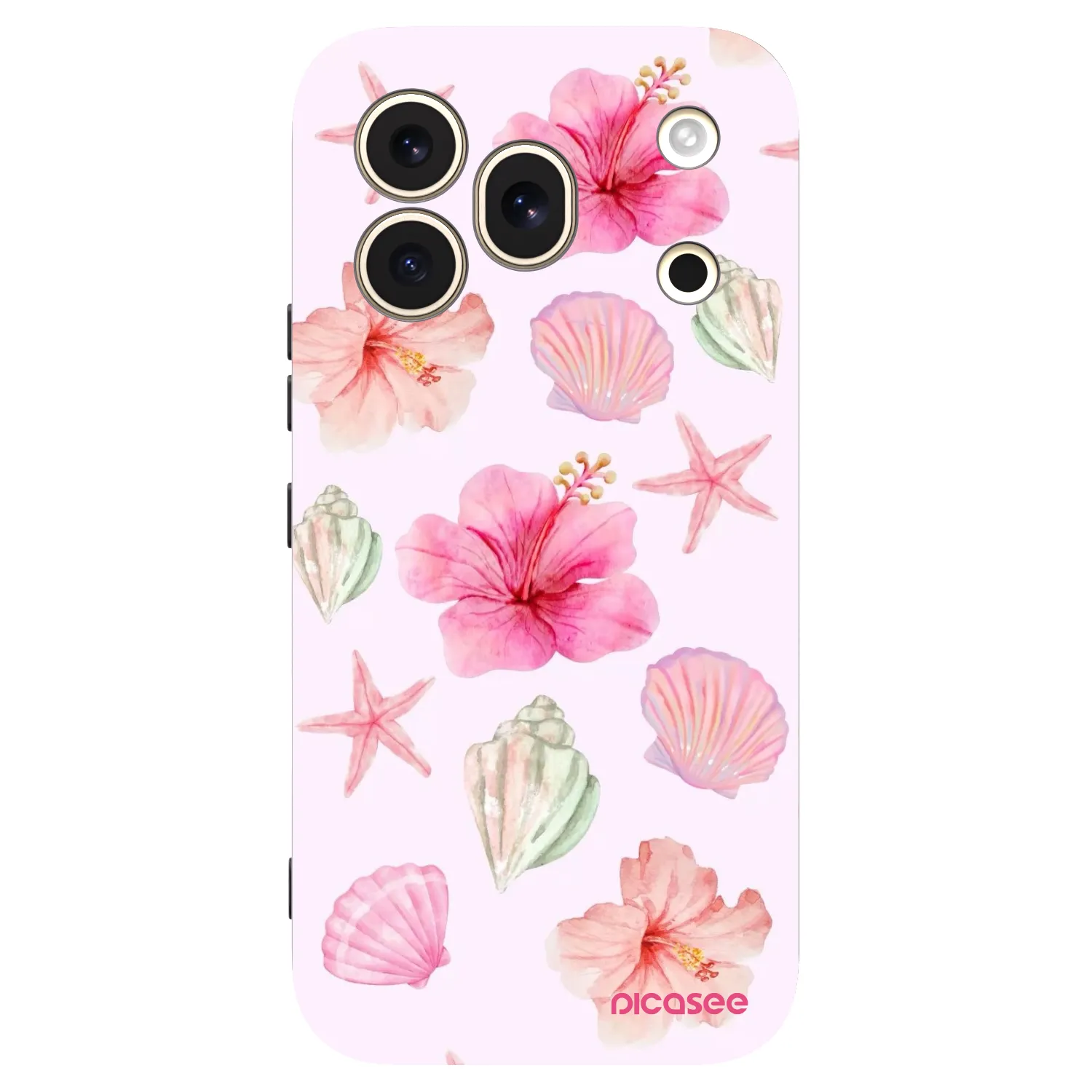 Picasee silikónový čierny obal pre Honor 600 Pro - Blush Lagoon