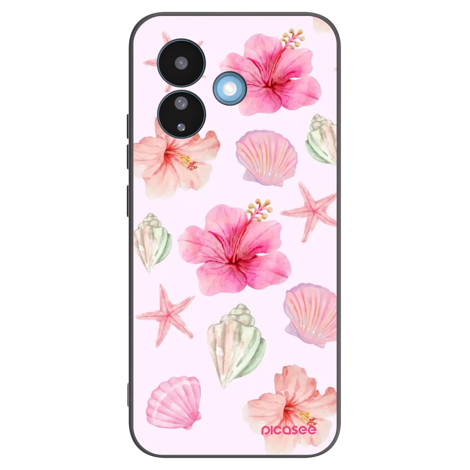 Picasee silikónový čierny obal pre Xiaomi Redmi Note 17 Pro 5G - Blush Lagoon