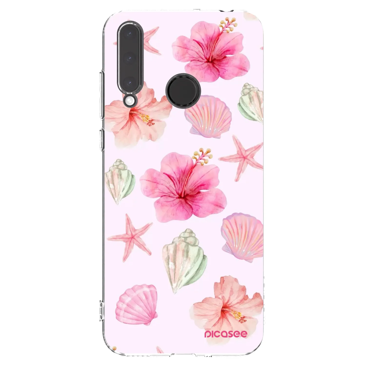 Picasee silikónový prehľadný obal pre Honor 20 Lite - Blush Lagoon