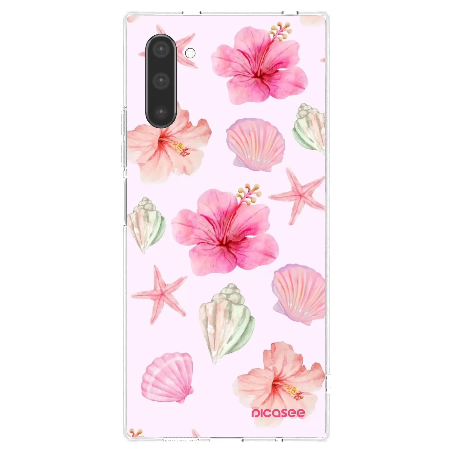 Picasee silikónový prehľadný obal pre Samsung Galaxy Note 10 N970F - Blush Lagoon
