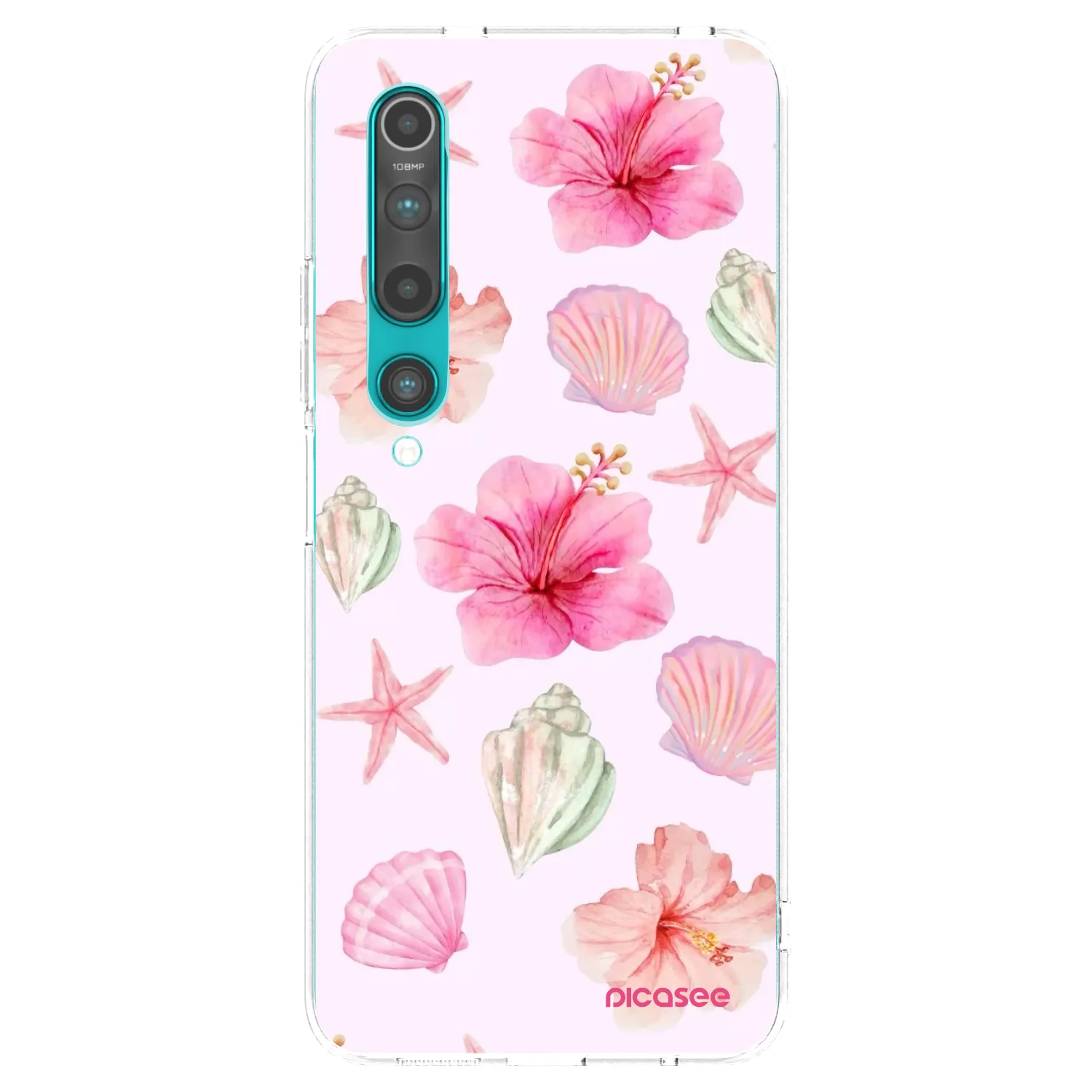 Picasee silikónový prehľadný obal pre Xiaomi Mi 10 - Blush Lagoon