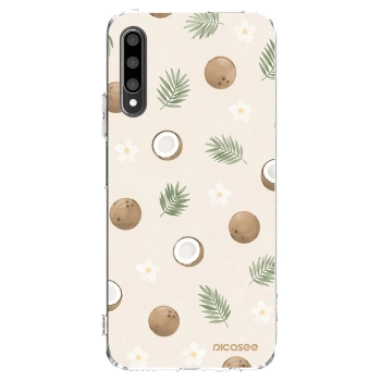 Picasee silikónový prehľadný obal pre Honor 9X Pro - Coconut Breeze