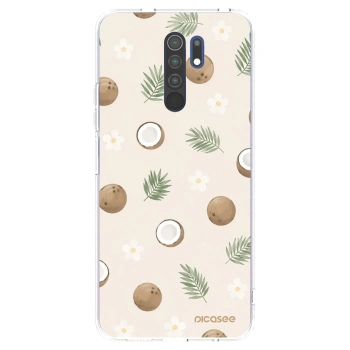 Picasee silikónový prehľadný obal pre Xiaomi Redmi 9 - Coconut Breeze