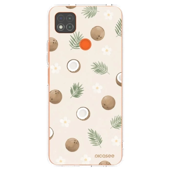 Picasee silikónový prehľadný obal pre Xiaomi Redmi 9C - Coconut Breeze