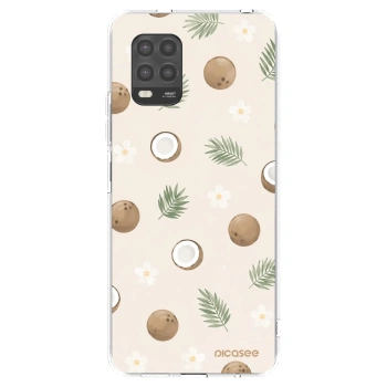 Picasee silikónový prehľadný obal pre Xiaomi Mi 10 Lite - Coconut Breeze