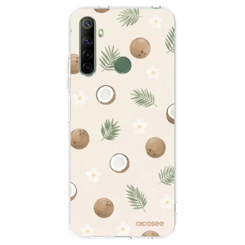 Picasee silikónový prehľadný obal pre Realme 6i - Coconut Breeze
