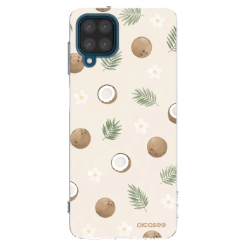 Picasee silikónový prehľadný obal pre Samsung Galaxy A12 A125F - Coconut Breeze