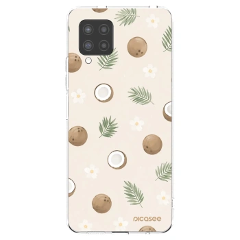 Picasee silikónový prehľadný obal pre Samsung Galaxy A42 A426B - Coconut Breeze