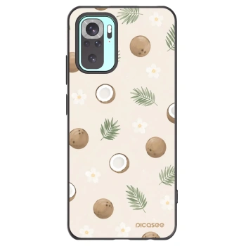 Picasee silikónový čierny obal pre Xiaomi Redmi Note 10 Pro - Coconut Breeze