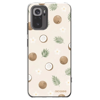 Picasee silikónový prehľadný obal pre Xiaomi Redmi Note 10S - Coconut Breeze