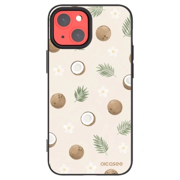Picasee silikónový čierny obal pre Apple iPhone 13 mini - Coconut Breeze