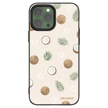 Picasee silikónový čierny obal pre Apple iPhone 13 Pro Max - Coconut Breeze