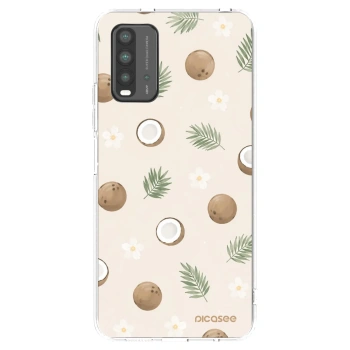 Picasee silikónový čierny obal pre Xiaomi Redmi 9T - Coconut Breeze